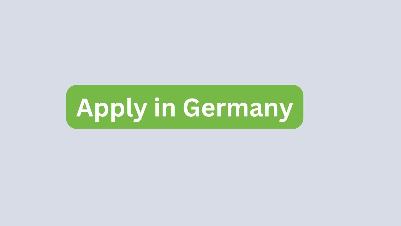 Apply In Germany